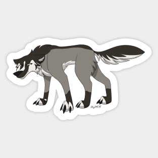 WolfQuest the Lost Tales- Badger Sticker